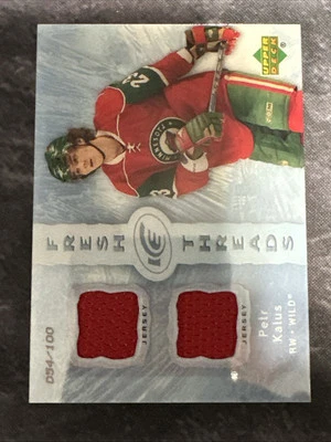 2007-08 Upper Deck Ice Fresh Threads FT-KA Petr Kalus Minnesota Wild - Image 1 of 3