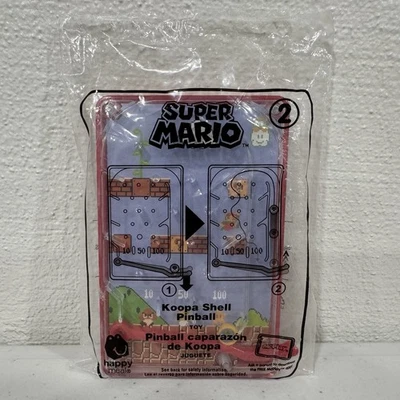 Игрушка пинбол Happy Meal McDonald's 2018 Super Mario Koopa Shell No2 ЗАПЕЧАТАННАЯ НОВАЯ НЕРАСПАКОВАННАЯ - Изображение 1 из 4
