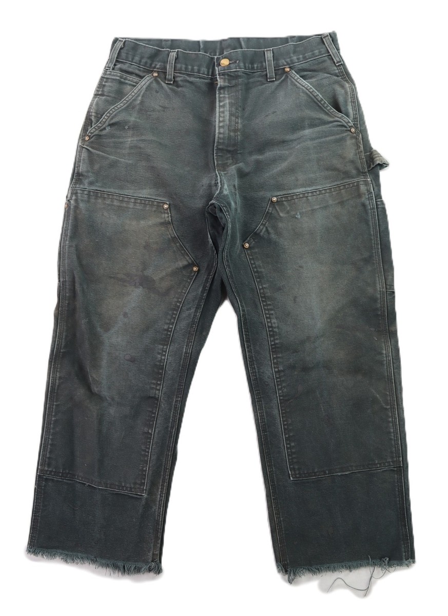 パンツ carhartt usa b01 w31 l30 Loose Straight Iconic BO1 Firm Duck Double-Front Dungaree