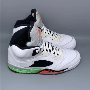 Jordan 5 Retro Poison Green Basketball Shoes 136027-115 Men’s Sz 13 - Picture 1 of 10