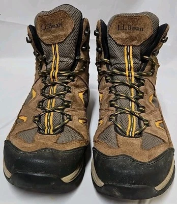 LL Bean  Dri-Lex Waterproof Brown Hiking Boots. Men's Size 10.5 M Outdoors GUC  - Image 1 of 4