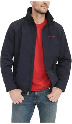 Chaqueta resistente al agua Tommy Hilfiger para hombre Regatta azul marino talla M nueva con etiquetas Foto 1 de 4