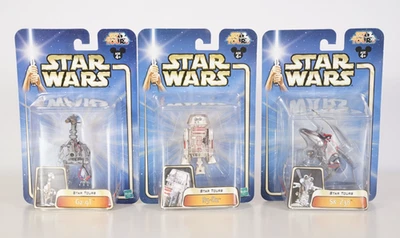 FIGURAS DROIDS Star Tours x3 R5-D2, SK-Z38, G2-9T Exclusivo Parques Disney NUEVO 2003 Foto 1 de 4