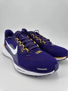 Nike Air Zoom Pegasus 41 LSU Tigers Purple Shoes NEW FZ5126-500 Mens Size 9 🔥 - Picture 1 of 10