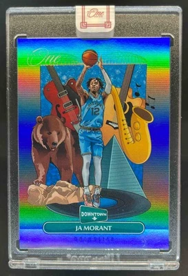 2020-21 Panini One and Ja Morant Downtown #11 Grizzlies - Image 1 of 2