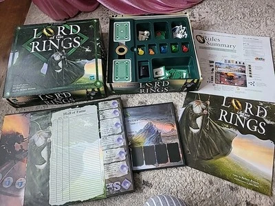 Lord of the Rings Board Game Parker Hasbro Games 2001 100% Complete - Image 1 of 4