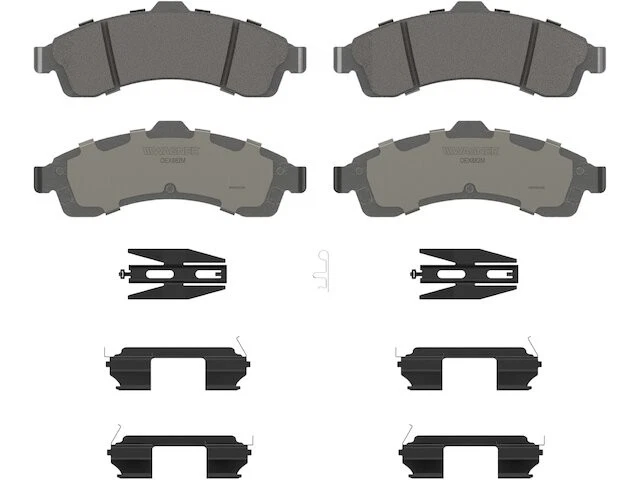 Front Brake Pad Set For 2002-2005 GMC Envoy 2003 2004 FB741XT - Image 1 of 1