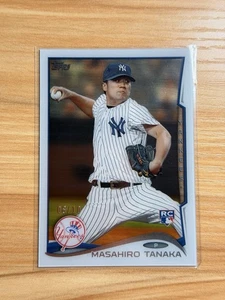 2014 Topps Masahiro Tanaka Acetato Rookie RC SSP/10 #661 Yankees - Imagen 1 de 2