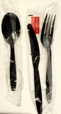 New Chick Fil A Plastic Utensils Individually Wrapped Forks Knives Spoons 97 pcs - Image 1 of 4