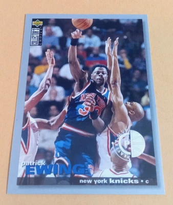 1995-96 Upper Deck Collector's Choice Player's Club Patrick Ewing #244 - Knicks - Image 1 of 2
