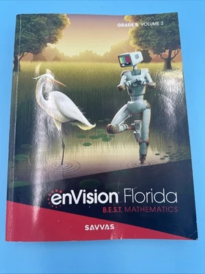 Grade 5 Envision Florida B.E.S.T. Mathematics Student Edition Volume 2 2023 BEST - Image 1 of 3
