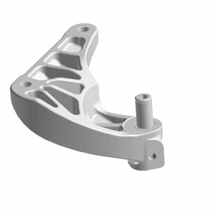 Polaris Footpeg Support Assembly, Left, Cruiser Black - Picture 1 of 2