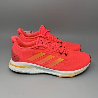 Adidas Supernova+ CC Shoes Womens Size 7 Pink Orange Running GX2958 Boost Sole - Image 1 of 4
