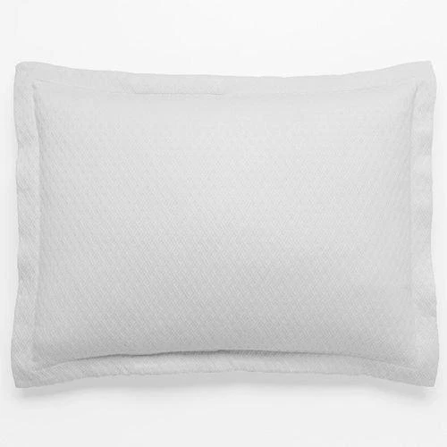 Ralph Lauren Chaps Home Emma Matelasse Sham 标准 白色 全新 — 第 1/1 张图片
