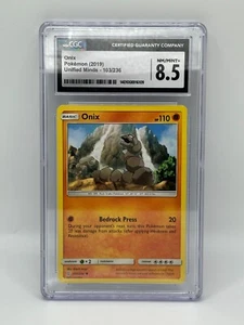 2019 Pokemon Onix Unified Minds 103/236 CGC 8.5 NM/MINT - Bild 1 von 1