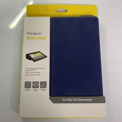 NUEVA Funda Tablet Targus Simply Basic para iPad 2da y 3ra Generación Delgada Azul Foto 1 de 2