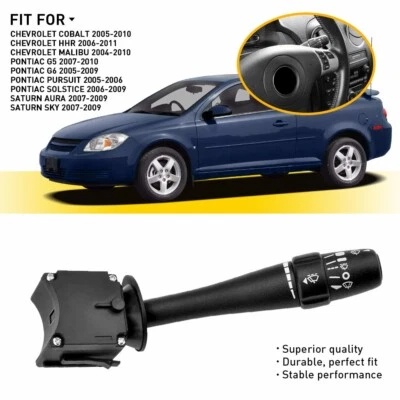 Interruptor limpiaparabrisas para CHEVROLET Cobalt Malibu PONTIAC G5 G6 SATURN Aura H Foto 1 de 4