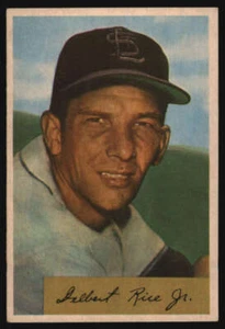 1954 Bowman #30 Del Rice Jr. EX/EX+ Cardinals 567339 - Picture 1 of 2