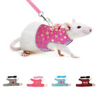 Pet Squirrel Adjustable Pet Safety Chest Strap Leash Leads Hamster Vest Harness