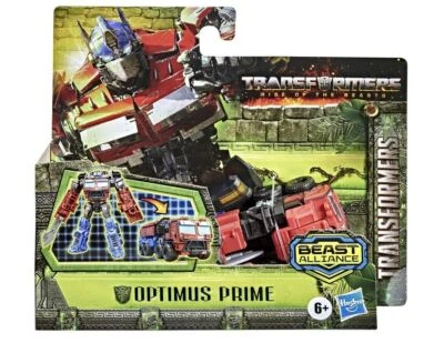 Transformers Movie 7 Rise of the Beasts Battle Changer Optimus Prime 11 cm - Immagine 1 di 3