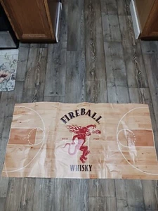 Fire Ball Whiskey Sign Decal Sheet Basketball Court - Picture 1 of 8