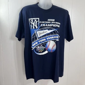 Vtg Starter 1998 New York Yankees World Series Champions T Shirt Size XL NWT - Picture 1 of 16