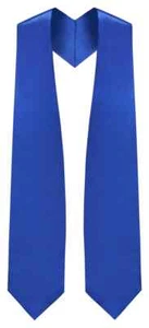 Royal Blue Graduation Stole - Royal College & High School Stoles - Picture 1 of 1