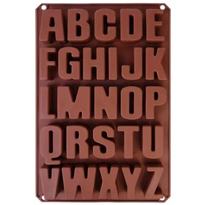 Silikonform Backform 26 Buchstaben XXL - Bild 1 von 7