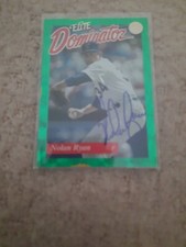 1993 Donruss Elite Dominator Nolan Ryan Auto SP 311/5000