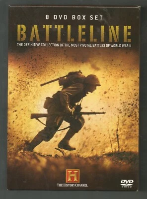 BATTLELINE - PIVOTAL BATTLES OF WW2 - History Channel - UK R2 DVD (8-DISC SET) - Image 1 of 4