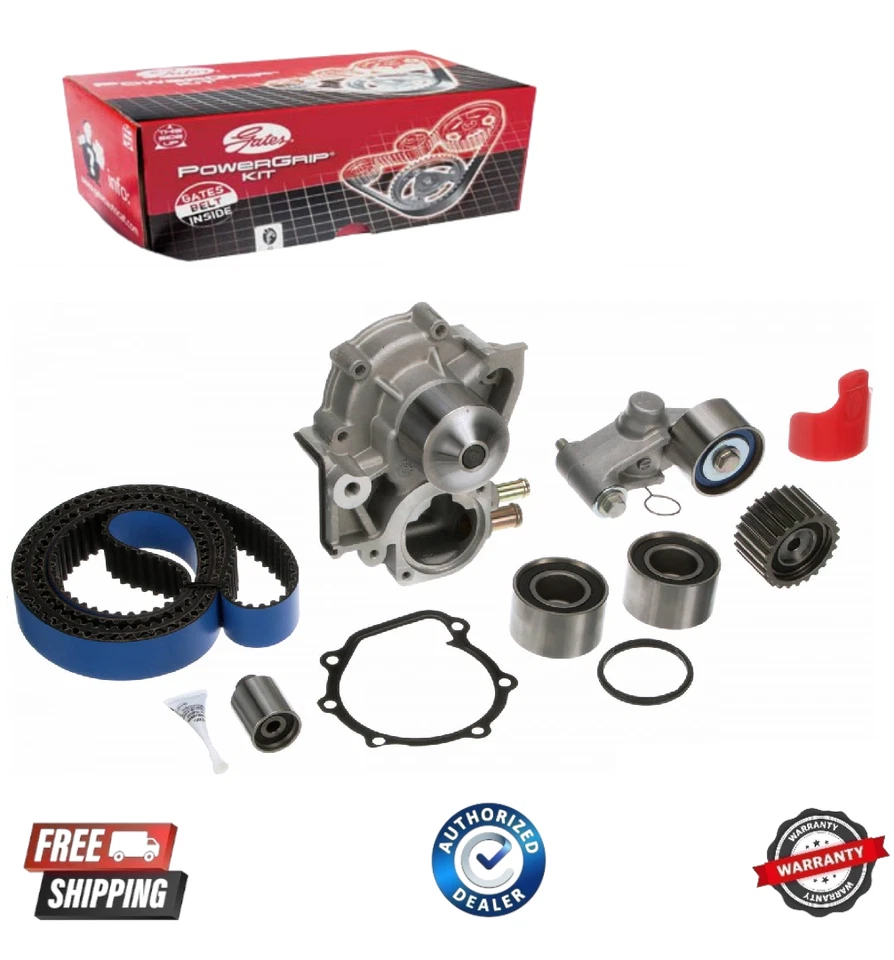 Kit de componentes de correa de distribución Gates Racing con bomba de agua para Subaru WRX 2008-14 Foto 1 de 1