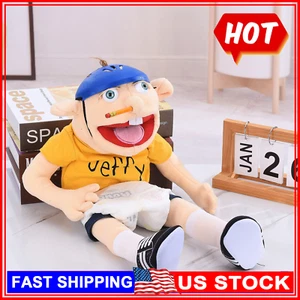 Funny Jeffy Puppet Jeffy Hand Puppet Plush Toy Stuffed Doll Kids Birthday Gift - Picture 1 of 12