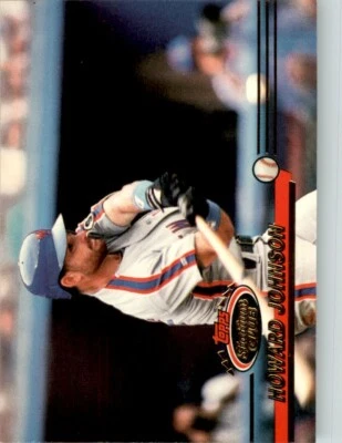 1993 Stadium Club MLB Howard Johnson #404 - Image 1 of 2