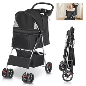 Hundewagen Hundebuggy Hundetrolley Haustierkinderwagen Tragetasche Fvtuioqseqifs - Bild 1 von 13