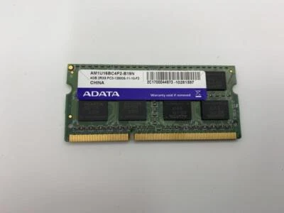 AData 4GB 2Rx8 PC3-12800S DDR3-1600 Laptop RAM - image 1 of 4