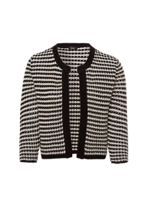 Riani Strickjacke schwarz-weiß, Gr. 42, UVP 179,00 € - Bild 1 von 1