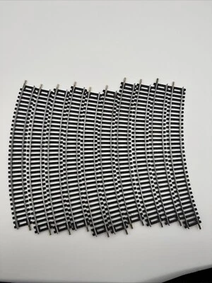 TYCO 15946 18" R Austria HO Track 10 Pieces Excellent - Image 1 of 4