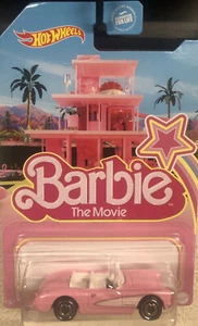 2023 Hot Wheels Barbie 1956 CORVETTE BARBIE THE MOVIE - Picture 1 of 2