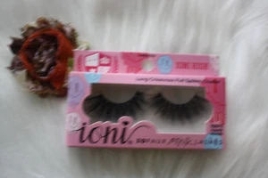 Ioni Eyelashes 3D Faux Mink Lashes (Long Crisscross Full Spikey Cluster) NIB - Picture 1 of 3