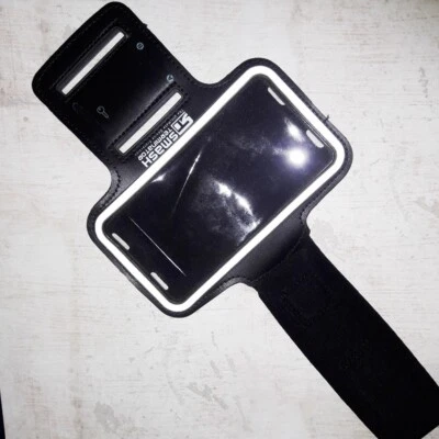 iPhone 6 黑色氯丁橡胶臂带手机壳 — 第 1/3 张图片