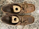 Clarks Collection Padmore Womens Us 9.5 Suede Brown Chukka Shoes