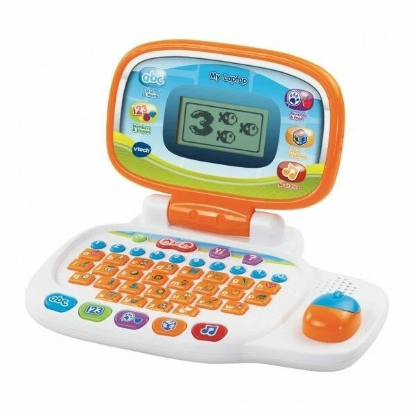 VTech 155403 Pre-school My Laptop - White/orange