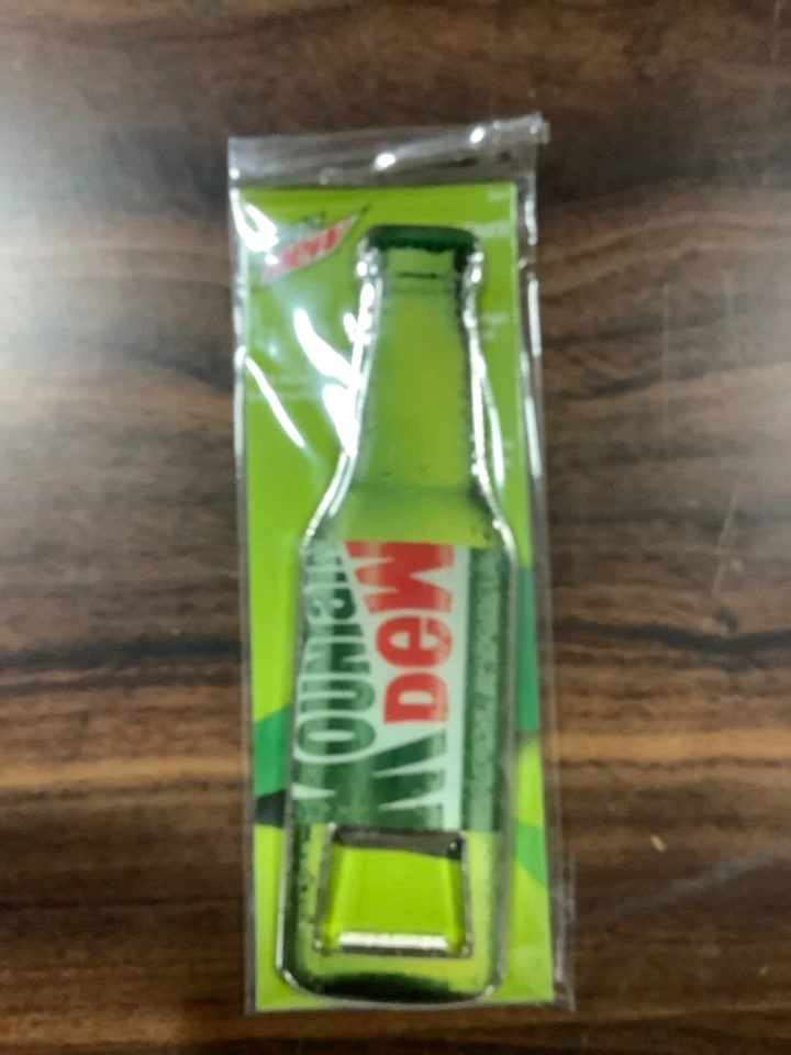 Магнитный открывалка для бутылок Mountain Dew новая быстрая бесплатная доставка!!! - Изображение 1 из 1
