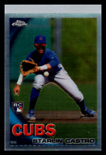 2010 Topps Chrome Refractors Starlin Castro #195 Chicago Cubs