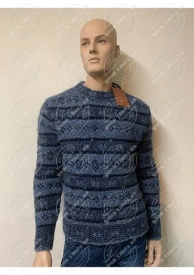 NEU!! 2025 O.A.D. HERITAGE OF DEVOLD PULLOVER BLINDLEIA N2 DENIM BLUE GR M - Bild 1 von 4