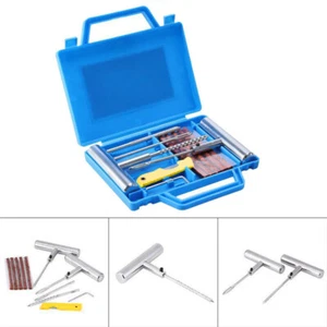 Tire Repair Kit for Car Motorcycle Truck Plug Tyre Mending Tool Heavy Duty - Picture 1 of 8