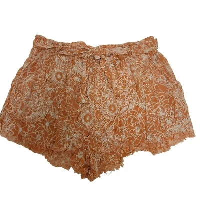 Pantalones Cortos Rip Curl Golden Days Florales Melocotón y Blanco Para Mujer XL Foto 1 de 4