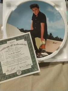 ELVIS PRESLEY Teller * Tough But Tender * Young And Wild Bradford Exchange * 1993 - Bild 1 von 4