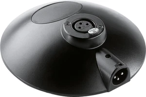 SOCLE PIED DE MICRO XLR PRISE 3 POINTS  K&M 29376 - Picture 1 of 1