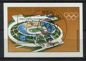 Germany - DDR : Olympia souvenir sheet from 1976 - CTO - Picture 1 of 1